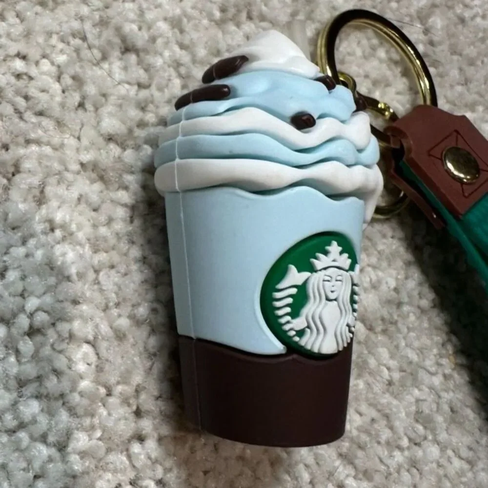 NWOT Starbucks Bearista Frappe Keychain - Picture 6 of 9